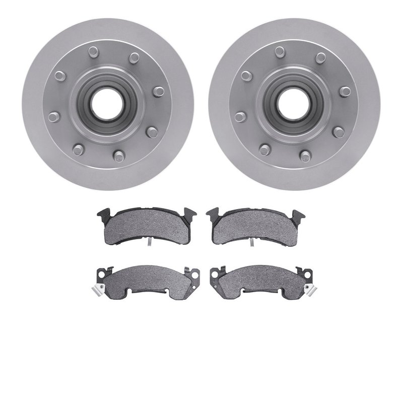 Dynamite Friction 4502-48023 Disc Brake Kit - Front