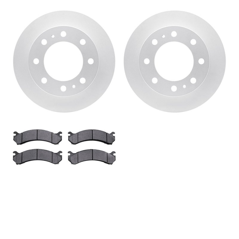 Dynamite Friction 4502-48096 Disc Brake Kit - Front