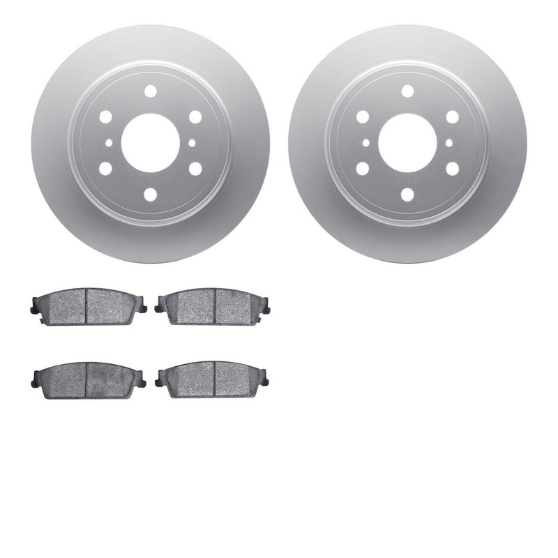 Dynamite Friction 4502-48118 Disc Brake Kit - Rear