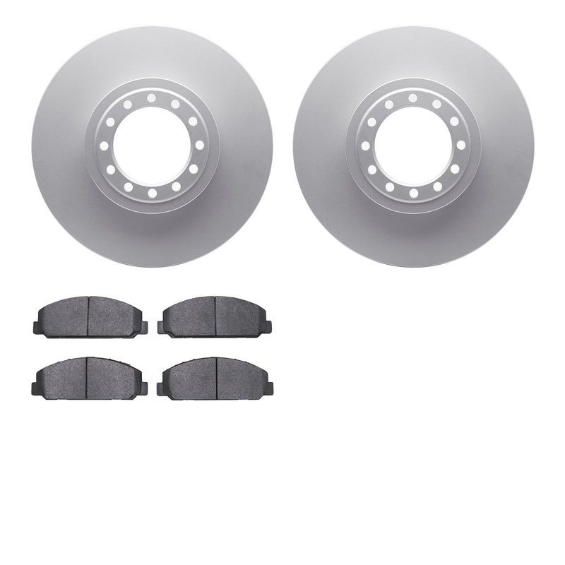 Dynamite Friction 4502-48137 Disc Brake Kit - Front