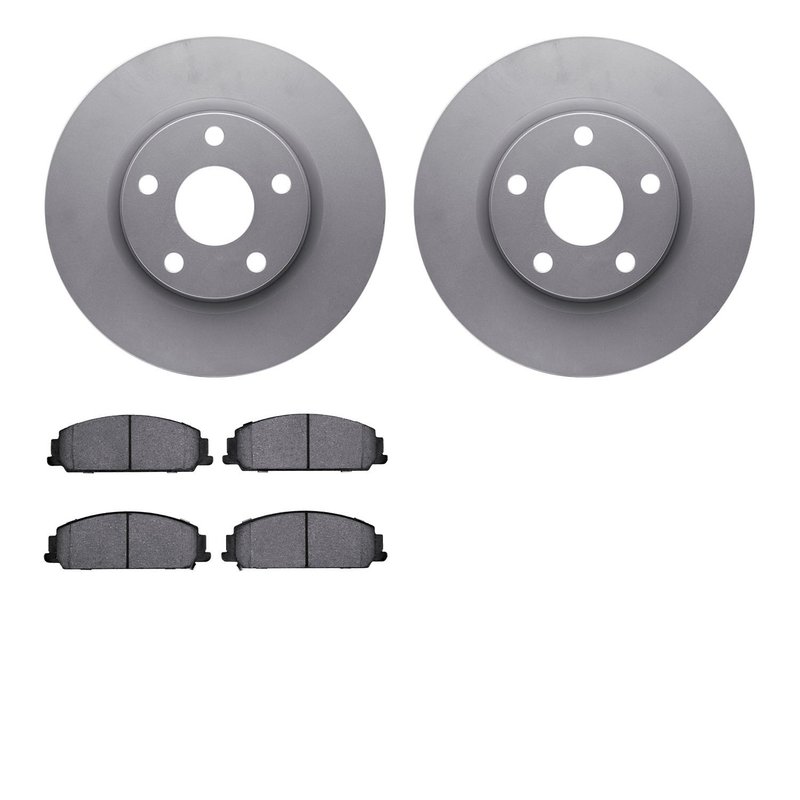Dynamite Friction 4502-52034 Disc Brake Kit - Front
