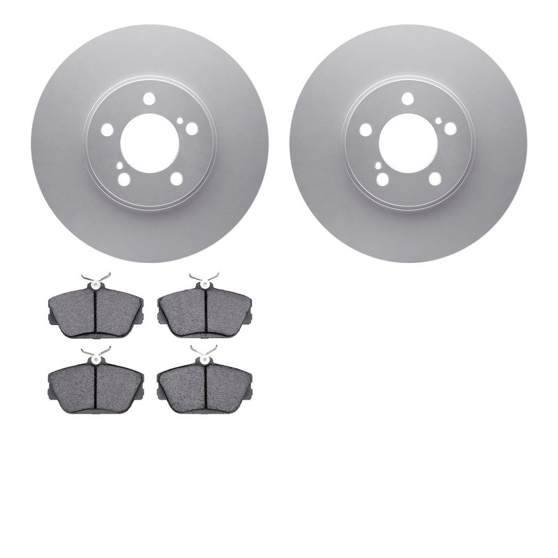 Dynamite Friction 4502-54224 Disc Brake Kit - Front