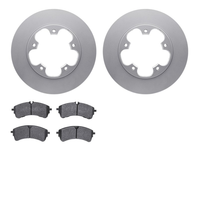Dynamite Friction 4502-54242 Disc Brake Kit - Rear