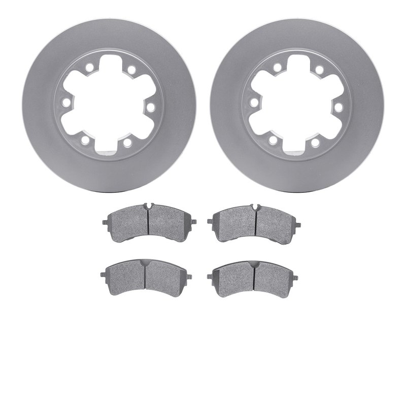 Dynamite Friction 4502-54243 Disc Brake Kit - Rear