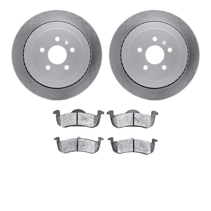 Dynamite Friction 4502-55021 Disc Brake Kit - Rear