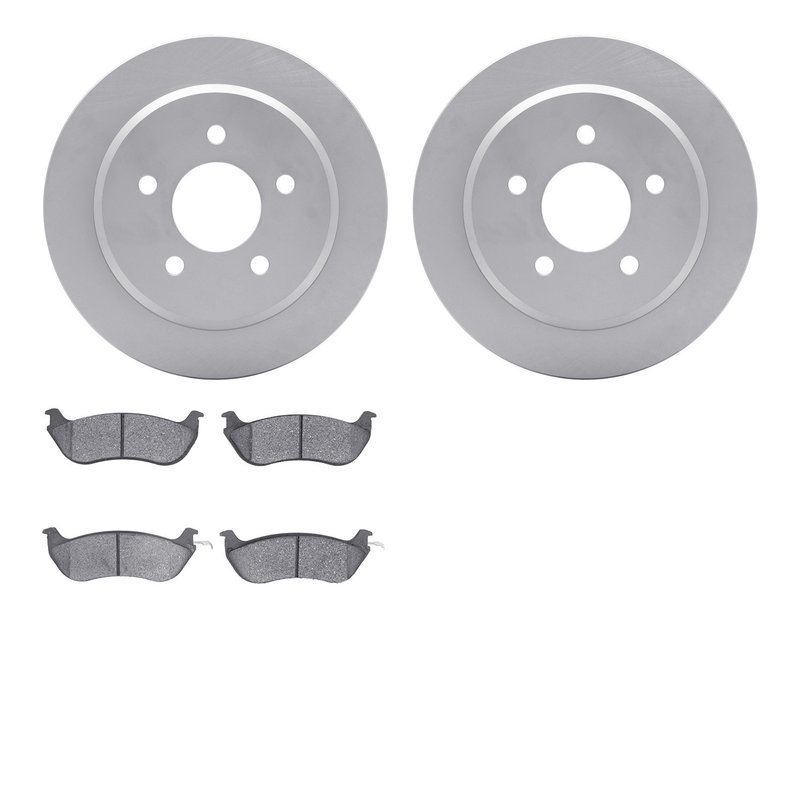 Dynamite Friction 4502-56011 Disc Brake Kit - Rear
