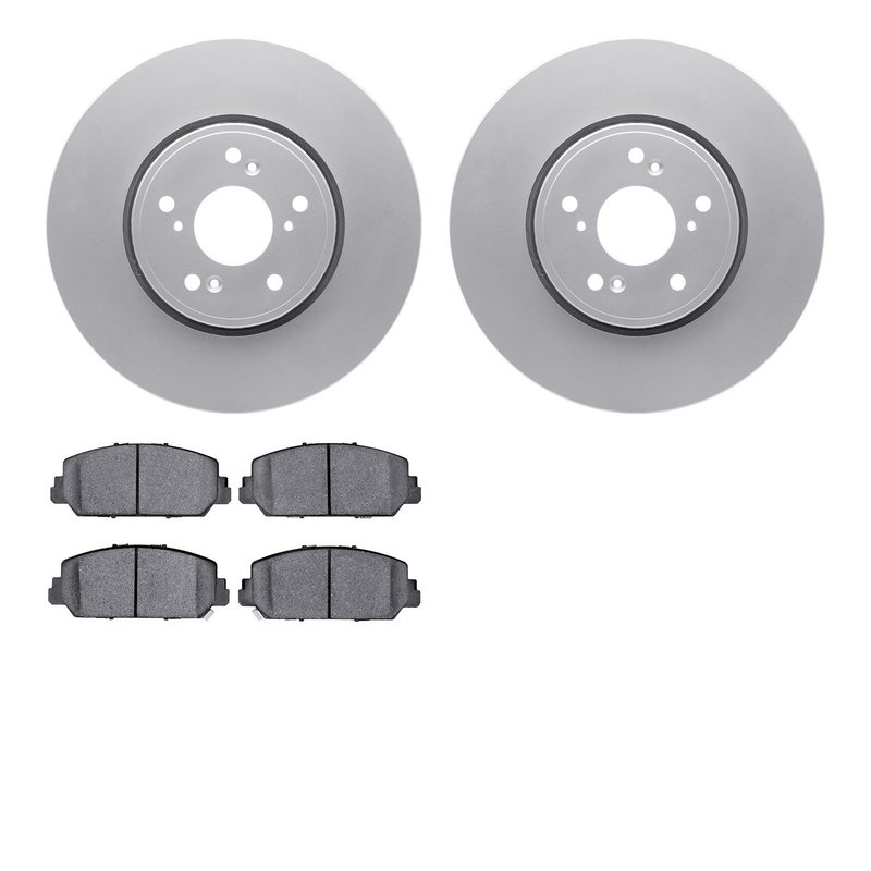 Dynamite Friction 4502-58042 Disc Brake Kit - Front