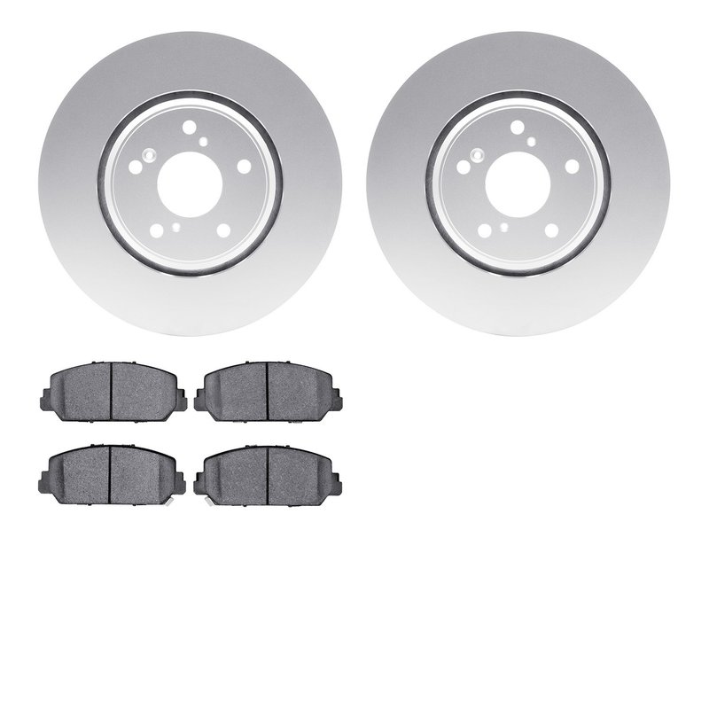 Dynamite Friction 4502-59185 Disc Brake Kit - Front