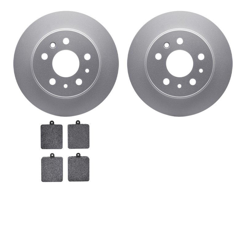 Dynamite Friction 4502-63029 Disc Brake Kit - Rear