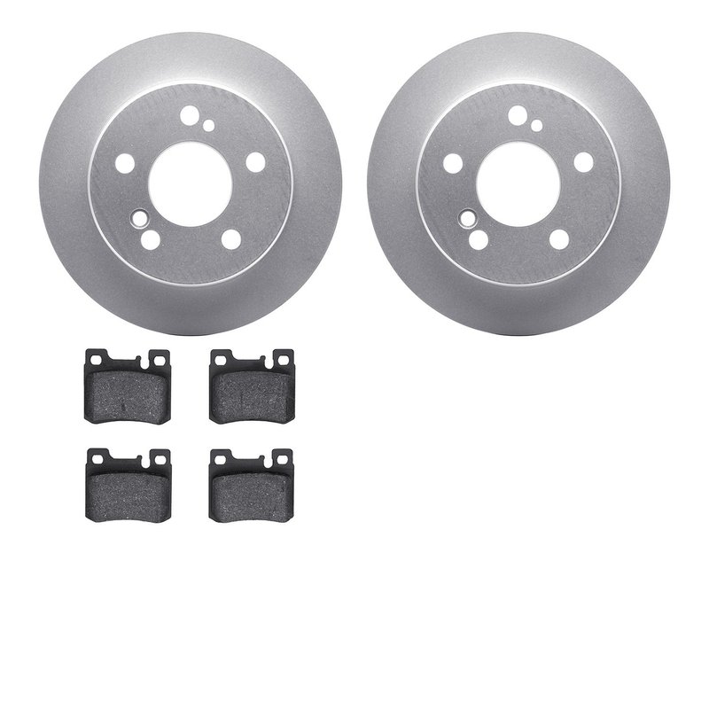 Dynamite Friction 4502-63119 Disc Brake Kit - Rear