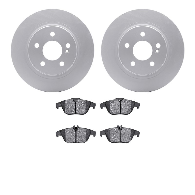 Dynamite Friction 4502-63177 Disc Brake Kit - Rear