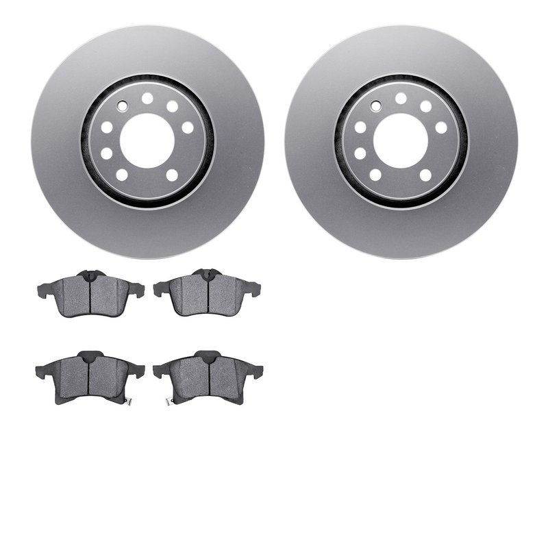 Dynamite Friction 4502-65032 Disc Brake Kit - Front