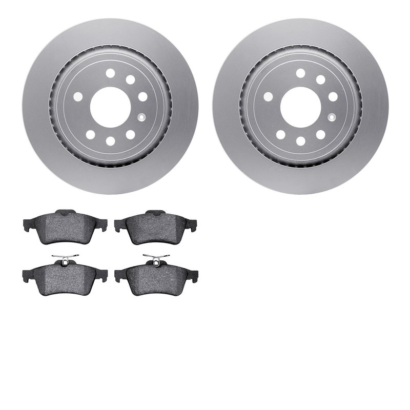 Dynamite Friction 4502-65039 Disc Brake Kit - Rear