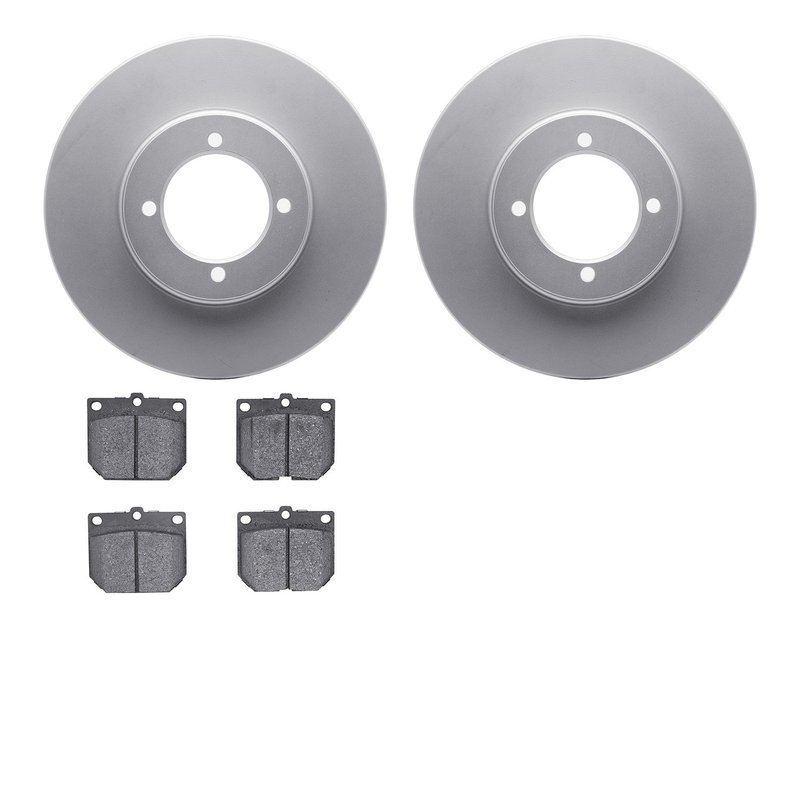 Dynamite Friction 4502-67065 Disc Brake Kit - Front