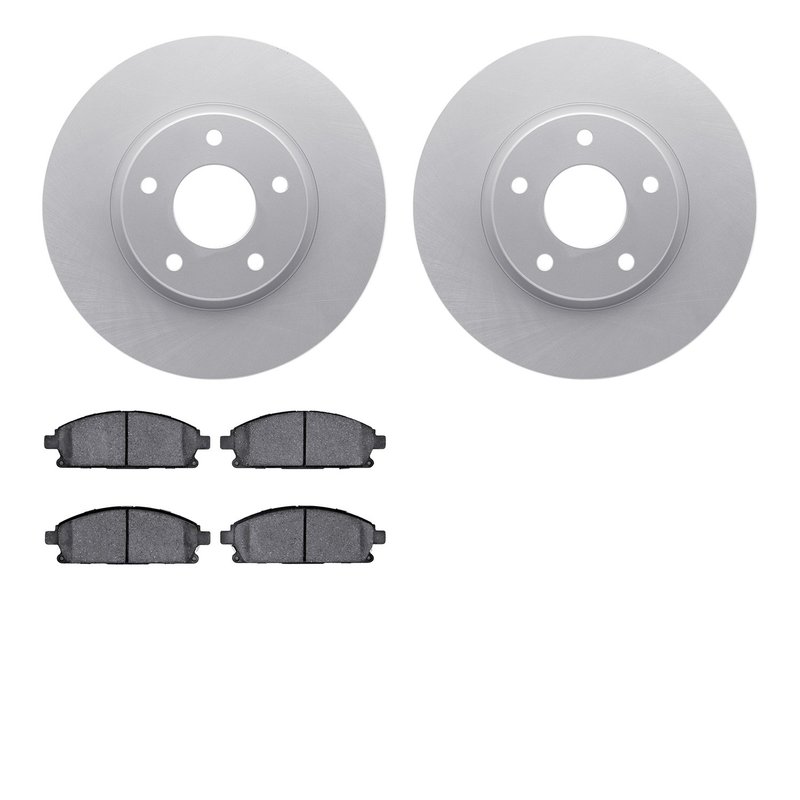 Dynamite Friction 4502-67124 Disc Brake Kit - Front