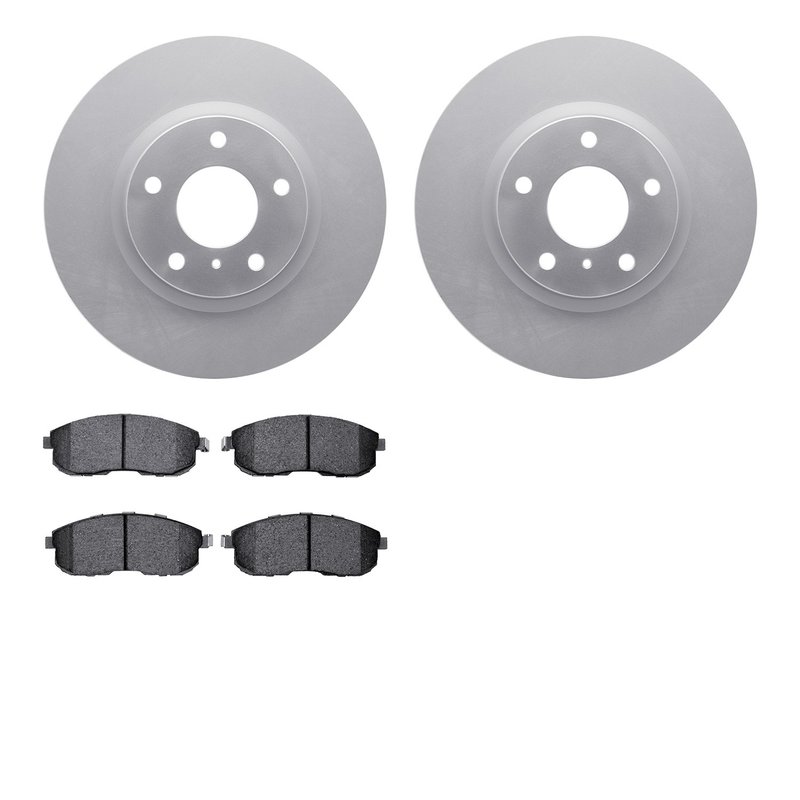 Dynamite Friction 4502-68016 Disc Brake Kit - Front