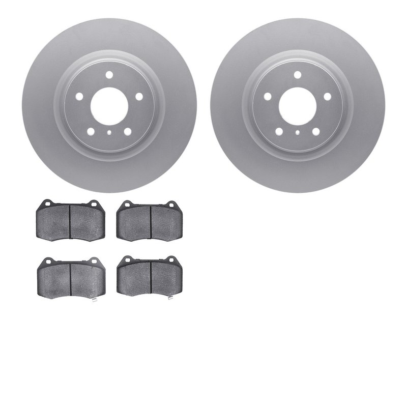Dynamite Friction 4502-68018 Disc Brake Kit - Front