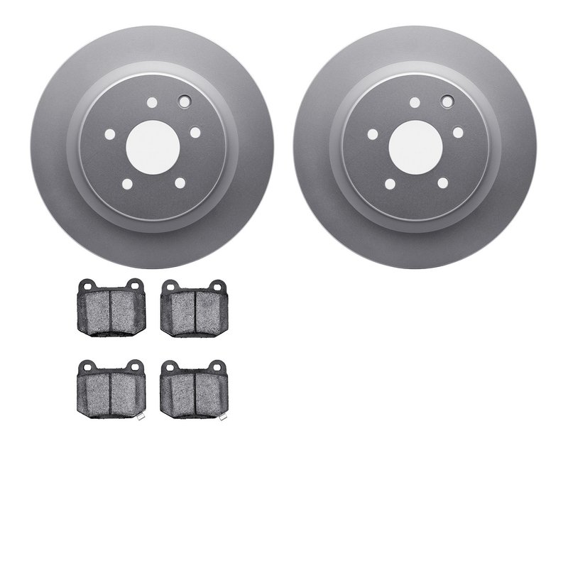 Dynamite Friction 4502-68019 Disc Brake Kit - Rear