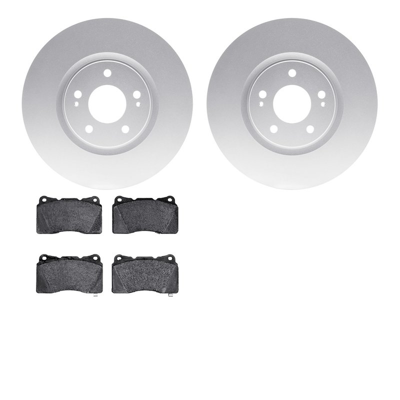 Dynamite Friction 4502-72051 Disc Brake Kit - Front