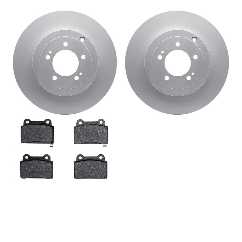 Dynamite Friction 4502-72061 Disc Brake Kit - Rear