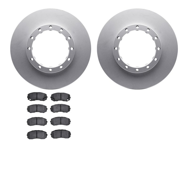 Dynamic Friction 4502-72076 Disc Brake Kit - Rear