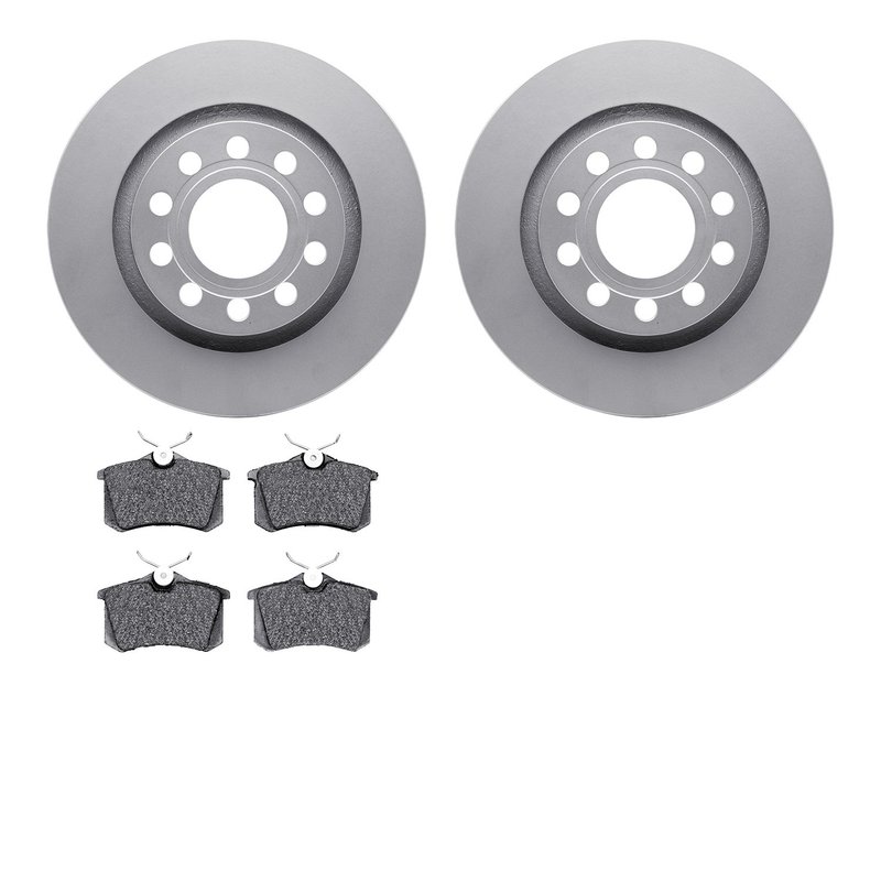 Dynamite Friction 4502-73096 Disc Brake Kit - Rear