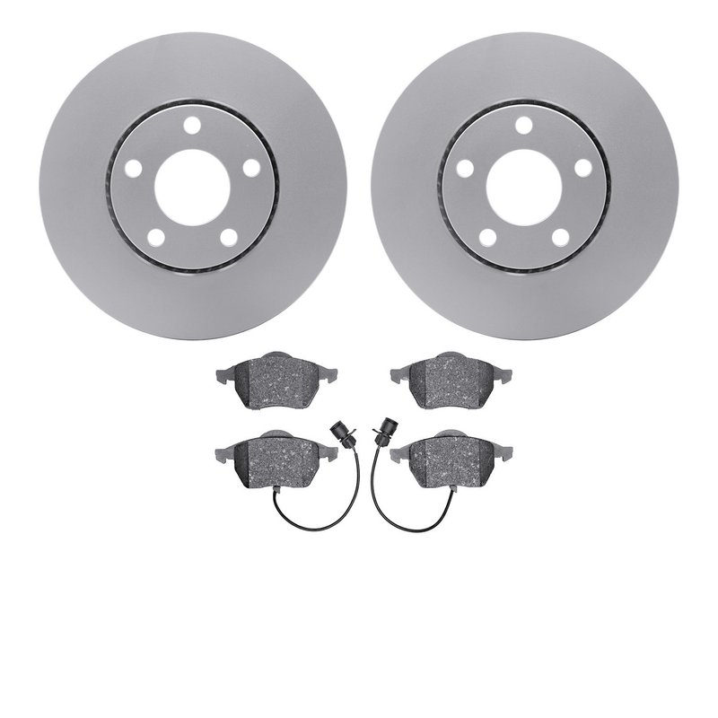 Dynamite Friction 4502-73110 Disc Brake Kit - Front