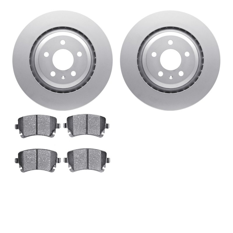 Dynamite Friction 4502-73124 Disc Brake Kit - Rear
