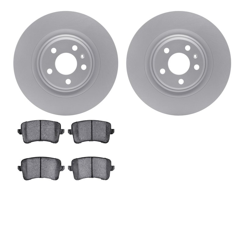 Dynamite Friction 4502-73153 Disc Brake Kit - Rear