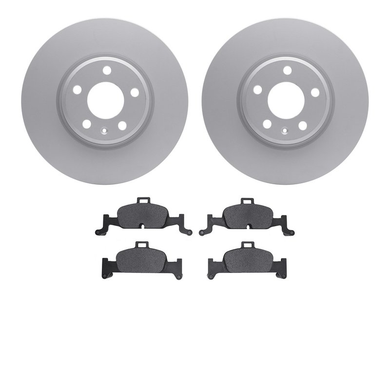 Dynamite Friction 4502-73176 Disc Brake Kit - Front
