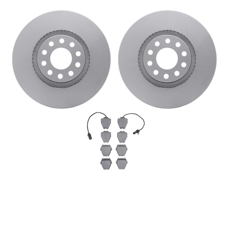 Dynamite Friction 4502-74106 Disc Brake Kit - Front