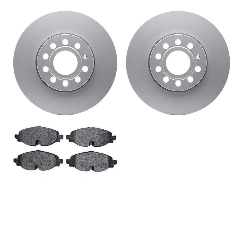 Dynamite Friction 4502-74112 Disc Brake Kit - Front