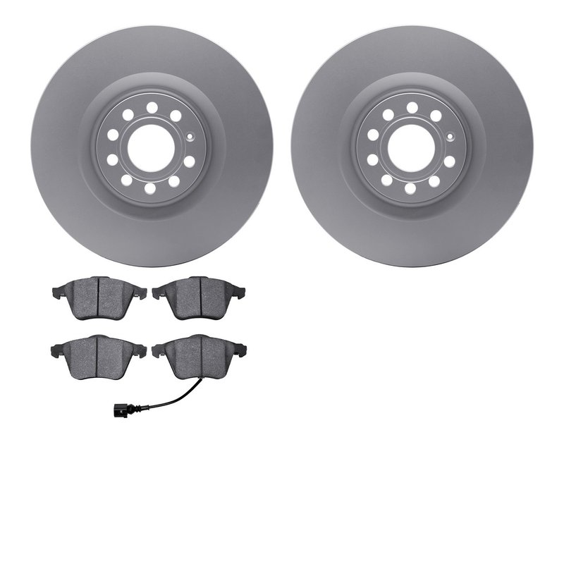 Dynamite Friction 4502-74114 Disc Brake Kit - Front