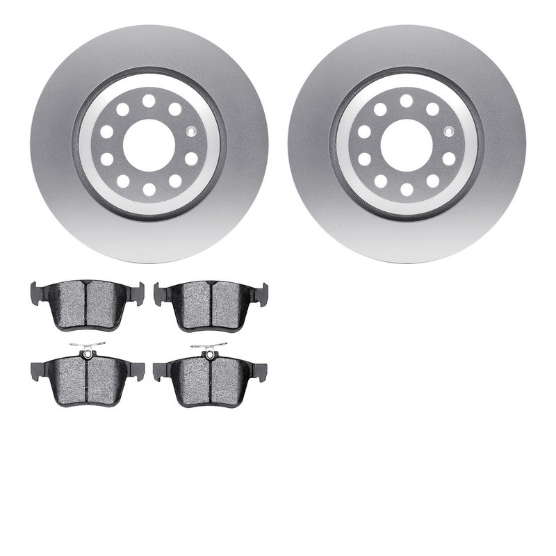 Dynamite Friction 4502-74117 Disc Brake Kit - Rear