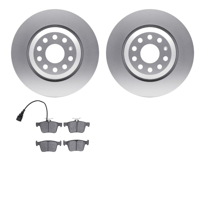 Dynamite Friction 4502-74119 Disc Brake Kit - Rear
