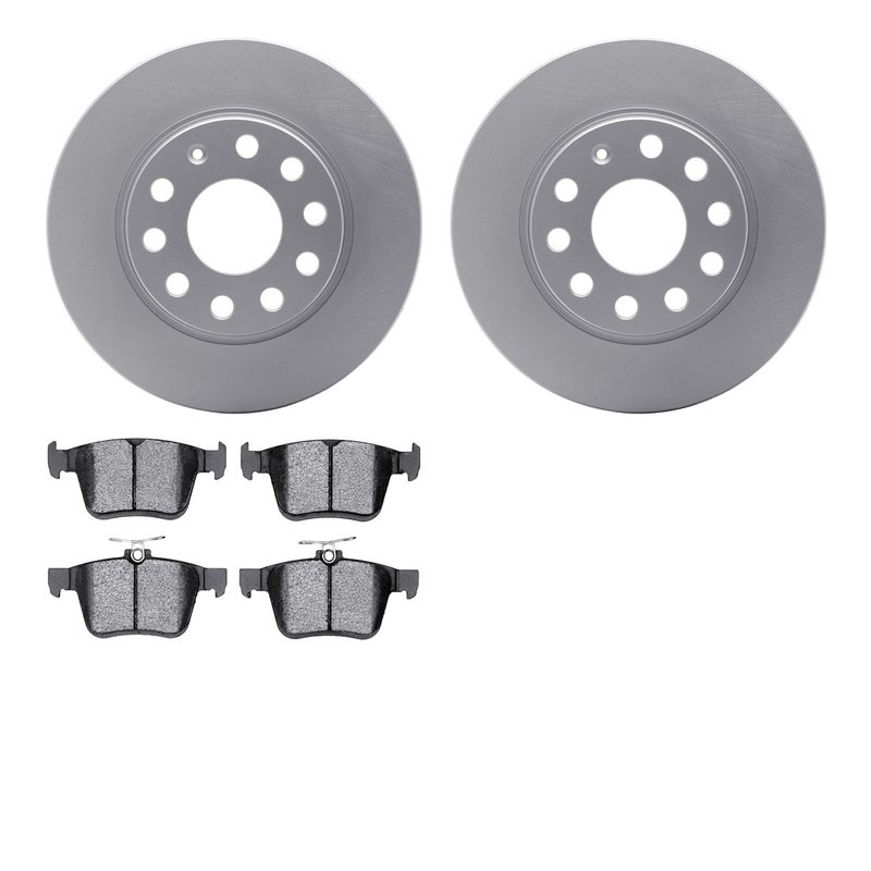 Dynamite Friction 4502-74121 Disc Brake Kit - Rear