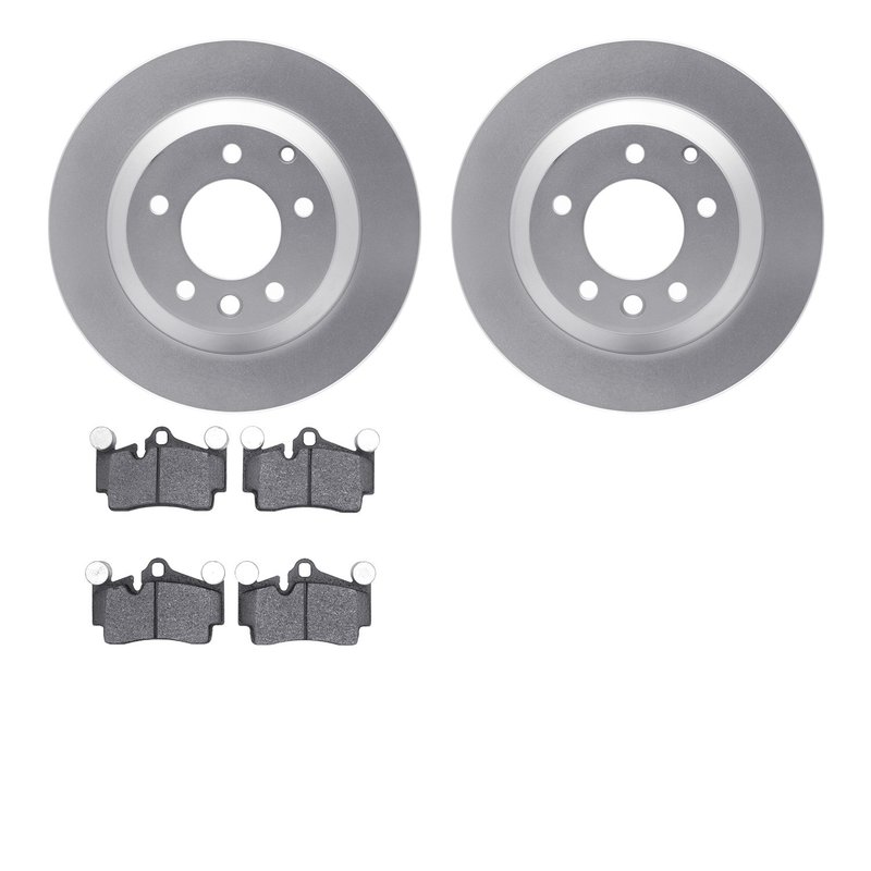 Dynamite Friction 4502-74136 Disc Brake Kit - Rear