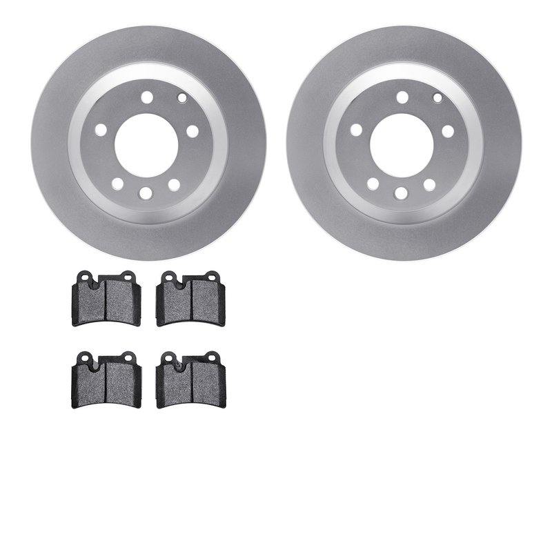 Dynamite Friction 4502-74137 Disc Brake Kit - Rear
