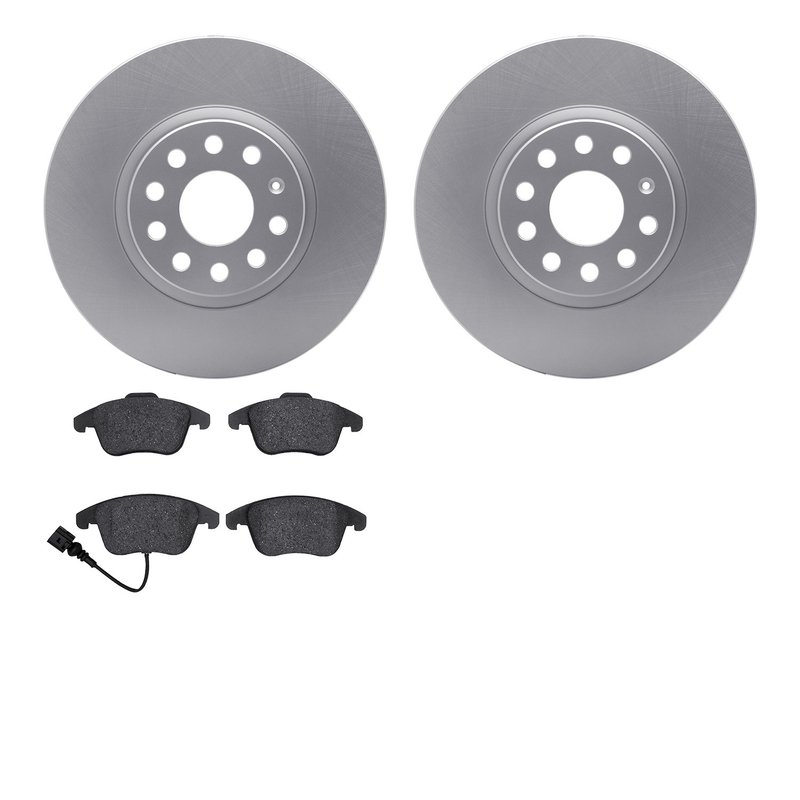 Dynamite Friction 4502-74146 Disc Brake Kit - Front