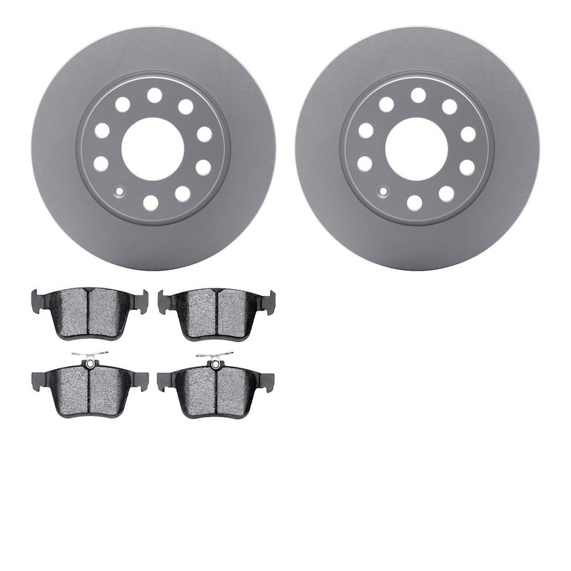 Dynamite Friction 4502-74151 Disc Brake Kit - Rear
