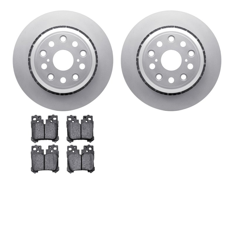 Dynamite Friction 4502-75048 Disc Brake Kit - Rear