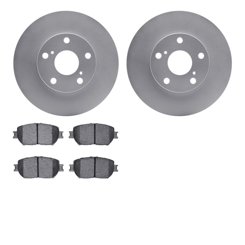 Dynamite Friction 4502-76098 Disc Brake Kit - Front
