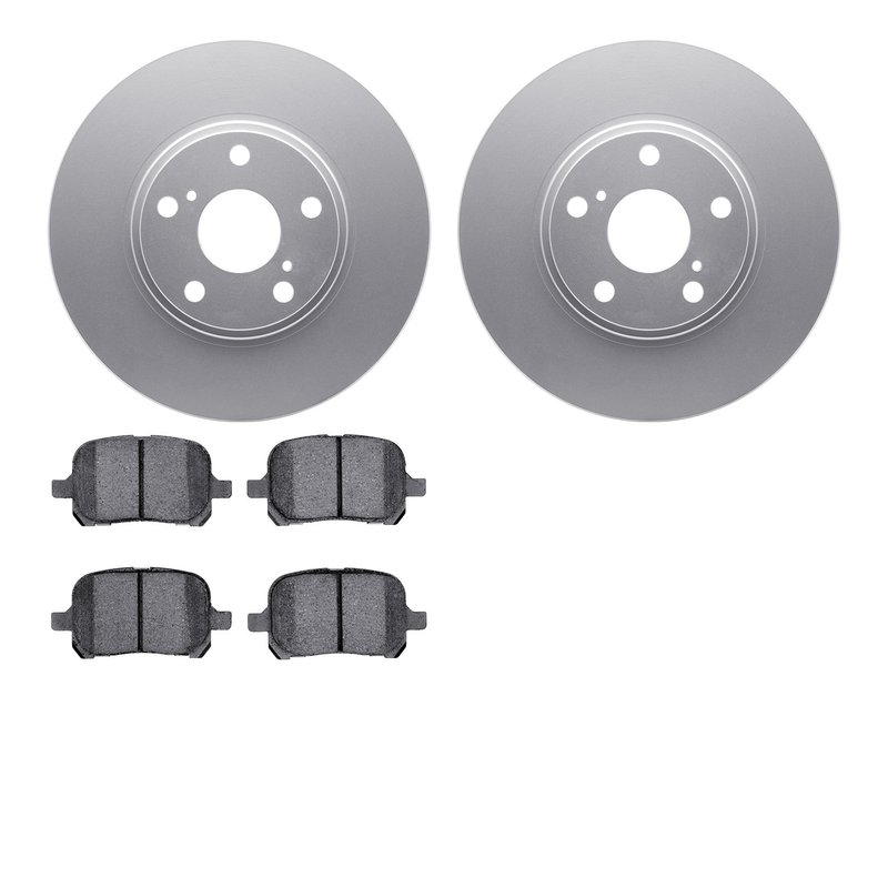 Dynamite Friction 4502-76104 Disc Brake Kit - Front