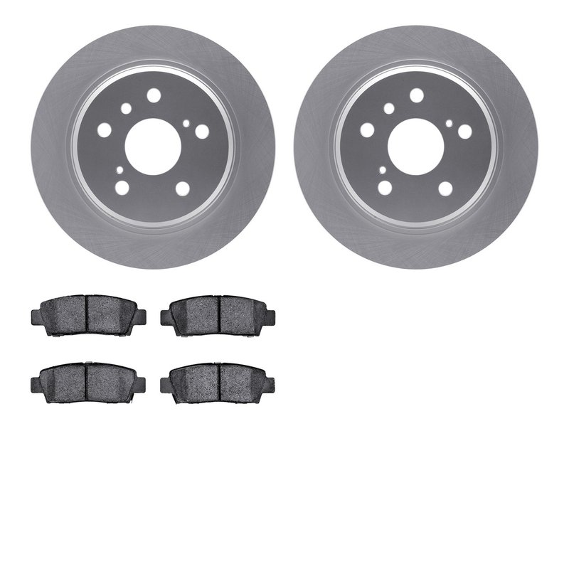 Dynamite Friction 4502-76112 Disc Brake Kit - Rear