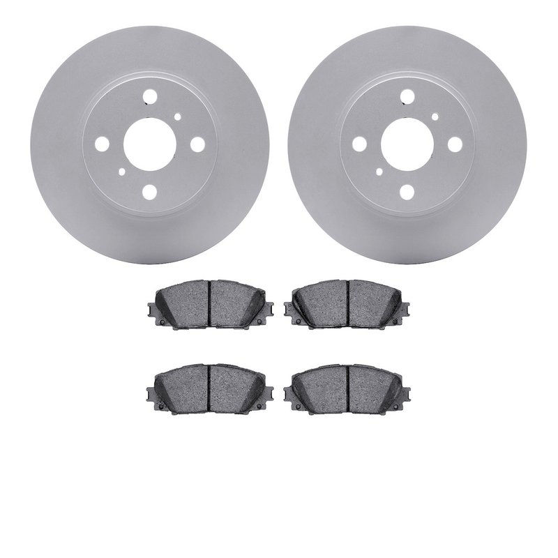 Dynamite Friction 4502-76133 Disc Brake Kit - Front