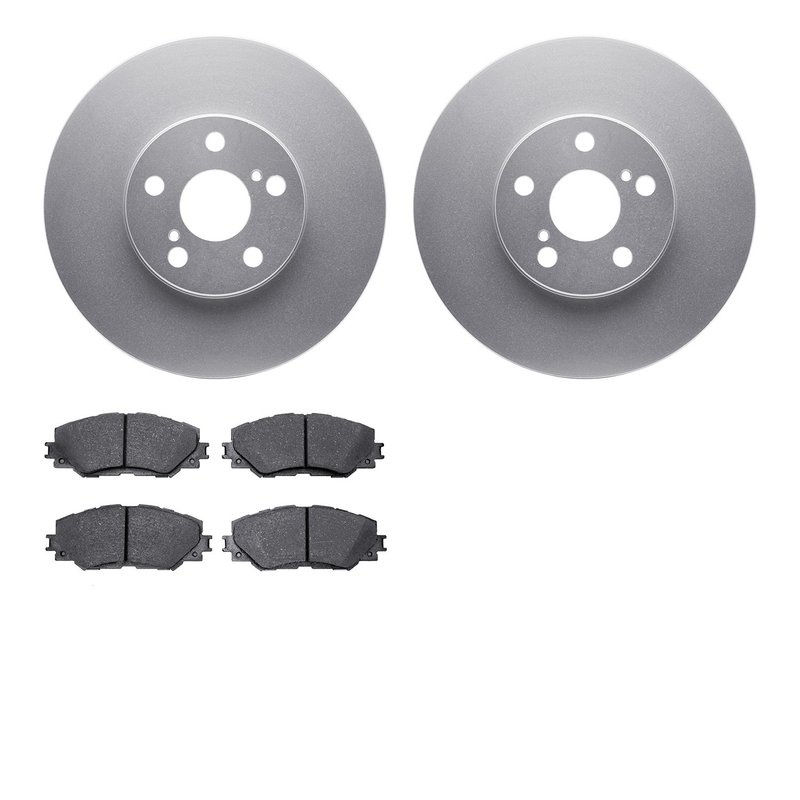 Dynamite Friction 4502-76138 Disc Brake Kit - Front