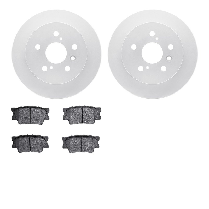 Dynamite Friction 4502-76149 Disc Brake Kit - Rear