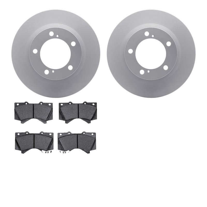 Dynamite Friction 4502-76180 Disc Brake Kit - Front