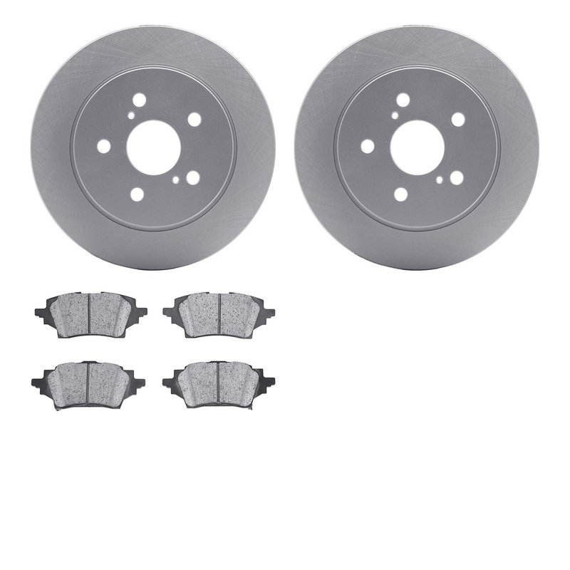 Dynamite Friction 4502-76191 Disc Brake Kit - Rear