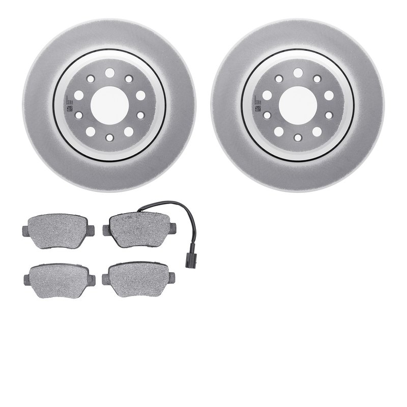 Dynamite Friction 4502-79010 Disc Brake Kit - Rear